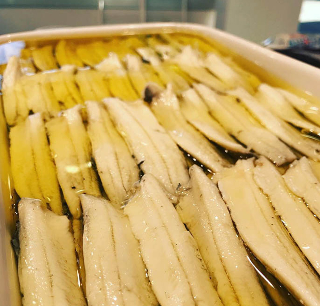 Boquerones en vinagre caseros