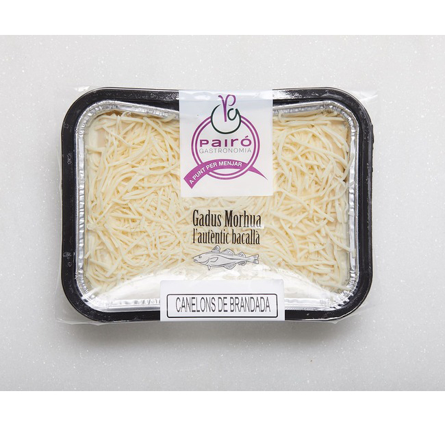 Canelones de brandada de bacalao (6u) - Pairó
