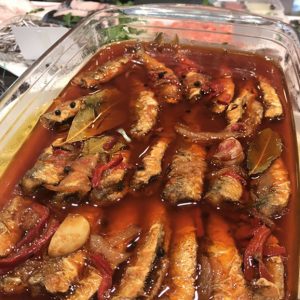Sardinas en escabeche caseras