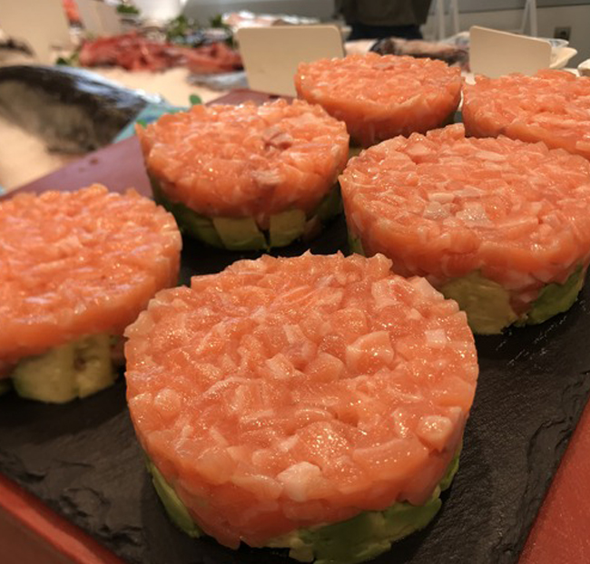 Tartar de salmón ecológico Premium