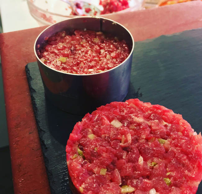 Tartar de atún de la Ametlla de Mar