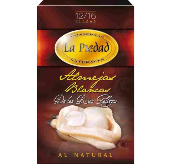 Almejas Blancas al natural