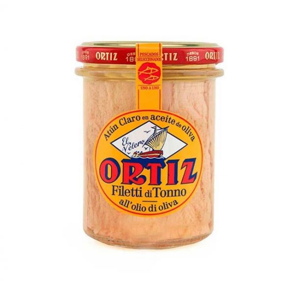 Atún claro ortiz en aceite de oliva