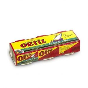 Atún claro Ortiz (Pack 3 latas)