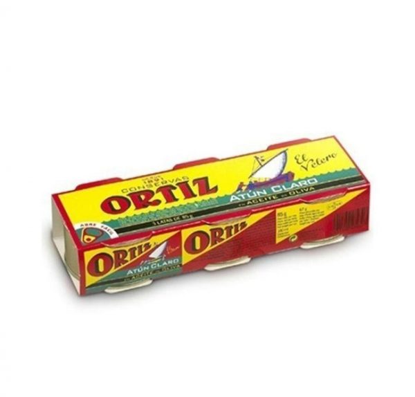 Atún claro Ortiz (Pack 3 latas)
