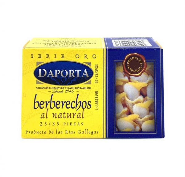 Berberechos al natural DAPORTA