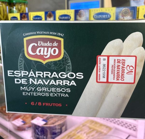 Espárragos de Navarra VIUDA DE CAYO