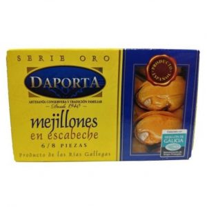 Mejillones en escabeche Daporta