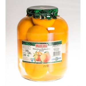 Melocotón entero en almíbar EXTRA - Marzo