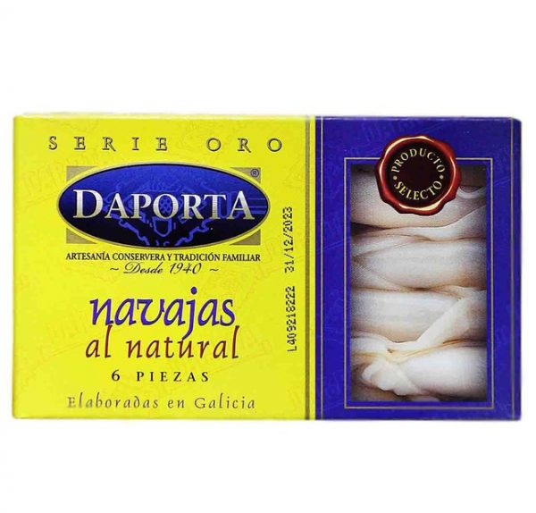 Navajas al natural Daporta