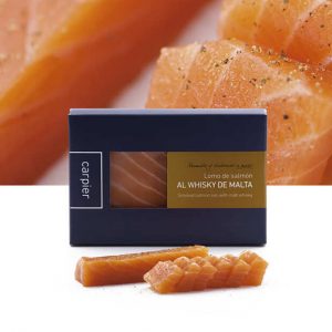 Lomo de salmón Carpier ahumado al whisky de Malta