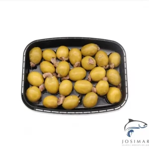 Aceitunas verdes rellenas de anchoa artesanal Josimar.