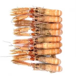 Bandeja de 500gr de cigalas medianas extra.