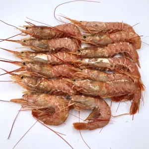 Bandeja de 500gr de gambón austral crudo.