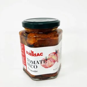 Tarro de tomate seco confitado en aceite Burriac.