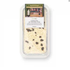 Canelones de foie y trufa blanca con bechamel gourmet.