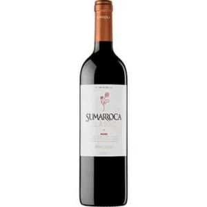 Botella de vino tinto Sumarroca Clàssic DO Penedès.